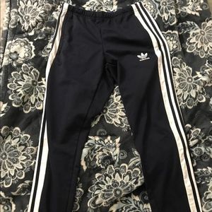 navy adidas snap button tear away pants men’s s